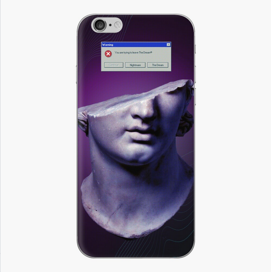 Screenshot 2023-03-22 at 23-26-19 Vaporvawe iPhone Skin by Nuclearhobo